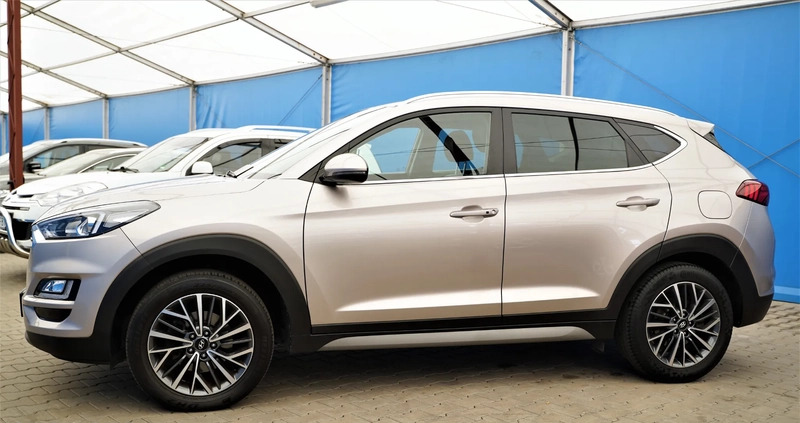 Hyundai Tucson cena 93990 przebieg: 80900, rok produkcji 2019 z Ryn małe 781